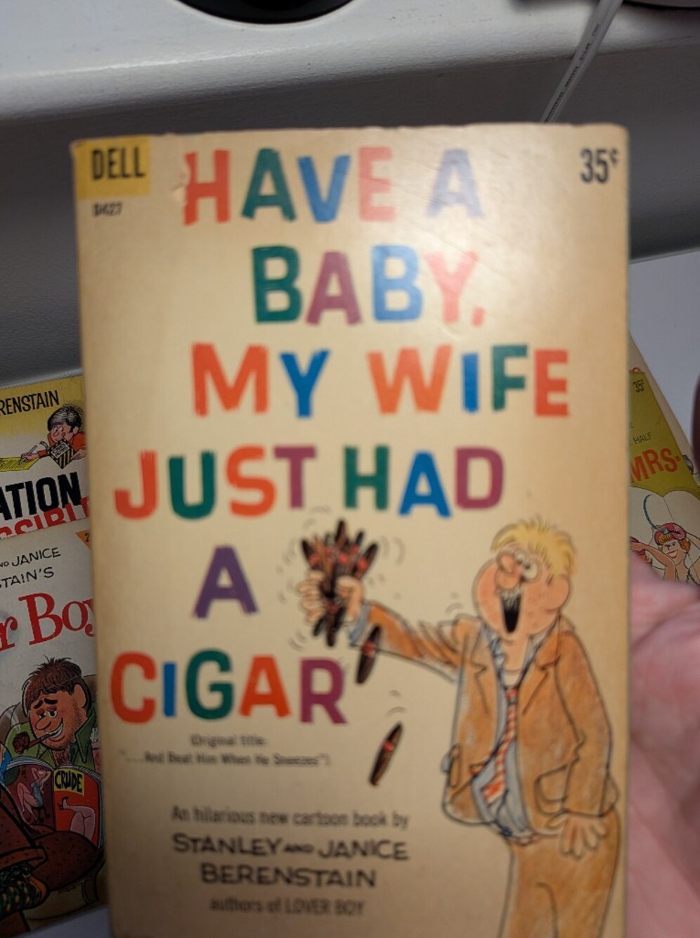 VTG Stan & Jan Berenstain Adult Humor Paperback Lot of 5 Dell Mid-Century Comic - Picture 9 of 16